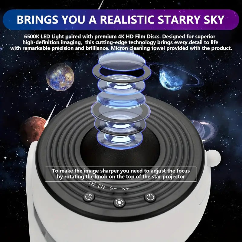 360 Starry Sky Projector